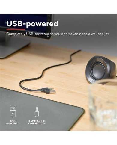 ALTAVOCES TRUST POLO USB 2.0 BLACK ALTAVOCES TRUST POLO USB 2.0 BLACK