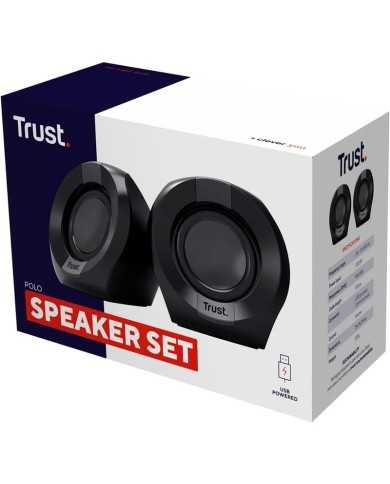 ALTAVOCES TRUST POLO USB 2.0 BLACK ALTAVOCES TRUST POLO USB 2.0 BLACK