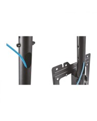 SOPORTE MONITOR AISENS TECHO 23-43 50KG INCLINABLE EXTENSIBLE  BLACK