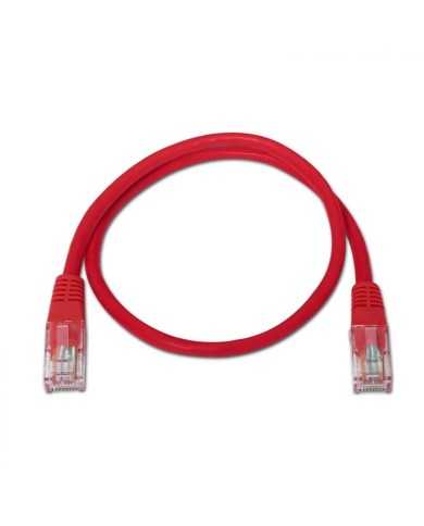 CABLE DE RED CAT6 UTP 1M AISENS RED