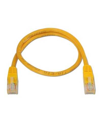 CABLE DE RED CAT.6 UTP 0.5M AISENS YELLOW