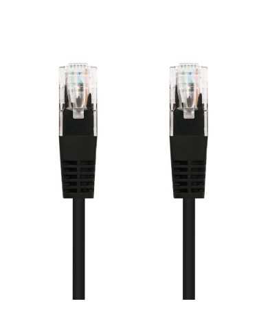CABLE DE RED CAT.6 UTP 1M NANOCABLE BLACK