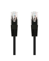 CABLE DE RED CAT.6 UTP 1M NANOCABLE BLACK