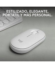 RATON LOGITECH PEBBLE 2 M350S WIRELESS WHITE