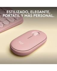 RATON LOGITECH PEBBLE 2 M350S WIRELESS ROSE
