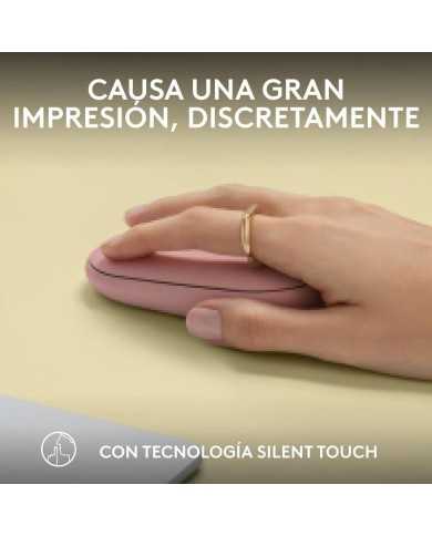 RATON LOGITECH PEBBLE 2 M350S WIRELESS ROSE RATON LOGITECH PEBBLE 2 M350S WIRELESS ROSE