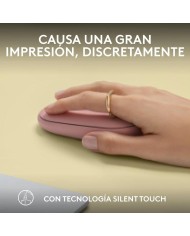 RATON LOGITECH PEBBLE 2 M350S WIRELESS ROSE