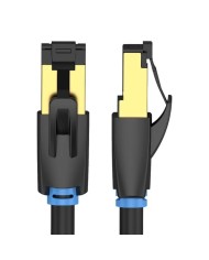 CABLE DE RED CAT.8 S/FTP 3M VENTION BLACK