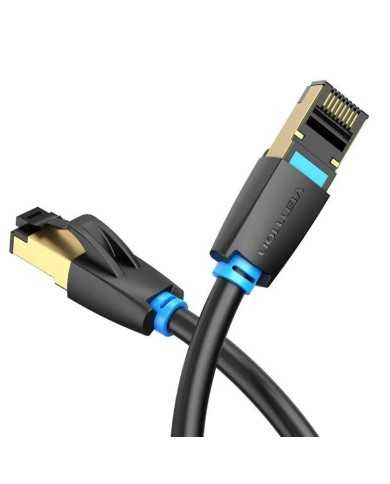 CABLE DE RED CAT.8 S/FTP 3M VENTION BLACK