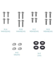 SOPORTE DE MESA TV MONITOR TOOQ REG.ALTURA GIR. INCL. 17-27 WHITE