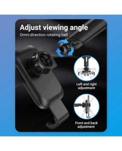 SOPORTE VENTION KCOB0 COCHE PARA SMARTPHONE 4.7-7.32 VENTOSA BLACK