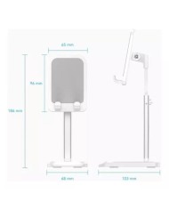 SOPORTE VENTION SOBREMESA PARA SMARTPHONE/TABLET 4-12.9 WHITE SOPORTE VENTION SOBREMESA PARA SMARTPHONE/TABLET 4-12.9 WHITE