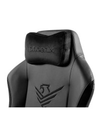 SILLA GAMING PHOENIX NOVA CUERO BLACK