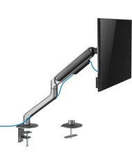 SOPORTE DE MESA TV MONITOR TOOQ ERGONOMICO ASISTIDO 17-32 BLACK/SILVER SOPORTE DE MESA TV MONITOR TOOQ ERGONOMICO ASISTIDO 17-32 BLACK/SILVER