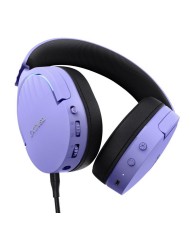 AURICULARES + MICROFONO TRUST GAMING RGB GXT 491P FAYZO HEADSET WIRELESS