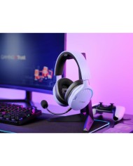 AURICULARES + MICROFONO TRUST GAMING RGB GXT 491P FAYZO HEADSET WIRELESS