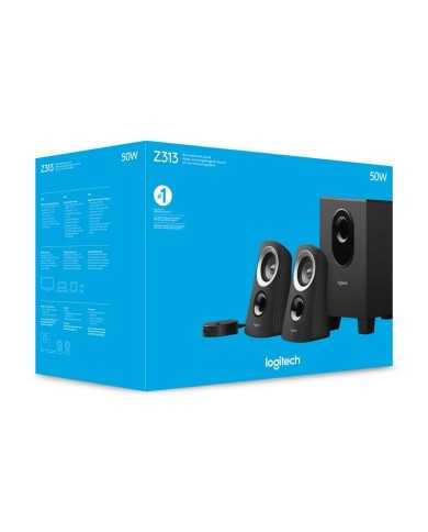 ALTAVOCES LOGITECH Z313 2.1 RMS 50W USB ALTAVOCES LOGITECH Z313 2.1 RMS 50W USB
