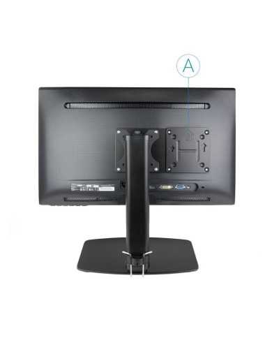 SOPORTE EN MONITOR PARA MINI PC TOOQ 3KG VESA BLACK SOPORTE EN MONITOR PARA MINI PC TOOQ 3KG VESA BLACK