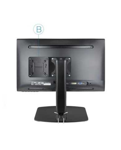SOPORTE EN MONITOR PARA MINI PC TOOQ 3KG VESA BLACK SOPORTE EN MONITOR PARA MINI PC TOOQ 3KG VESA BLACK