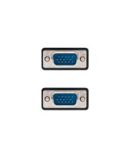 CABLE SVGA NANOCABLE HDB15M/HDB15M 1.8M 2 FERRITAS