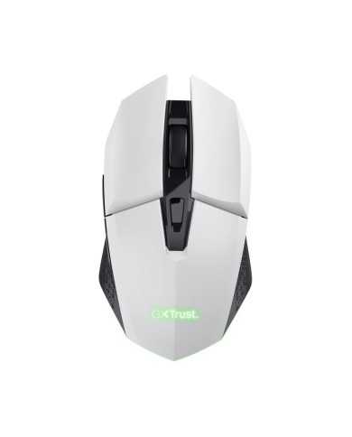 RATON TRUST GAMING GXT 110 FELOX RGB WIRELESS 4800DPI 6 BOTONES WHITE