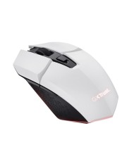 RATON TRUST GAMING GXT 110 FELOX RGB WIRELESS 4800DPI 6 BOTONES WHITE