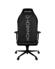 SILLA GAMING PHOENIX CUERO MONARCH TALLA R BLACK