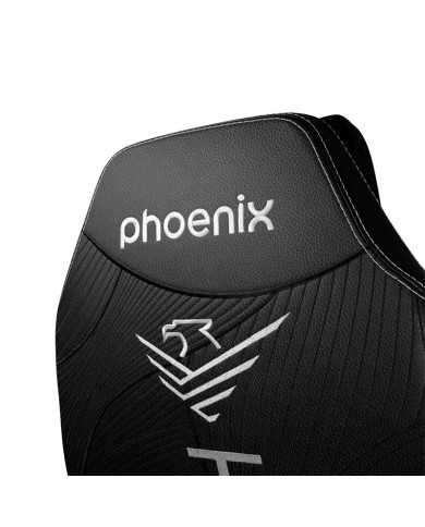 SILLA GAMING PHOENIX CUERO MONARCH TALLA R BLACK SILLA GAMING PHOENIX CUERO MONARCH TALLA R BLACK