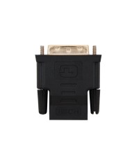 Adaptador DVI 24+1/M - HDMI A/H NanoCable: Conectividad sin límites  Adaptador DVI 24+1/M - HDMI A/H NanoCable: Conectividad sin límites