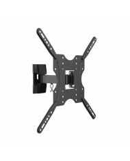 SOPORTE PARED TV MONITOR AISENS INCLINABLE GIRATORIO 32-55 30KG BLACK