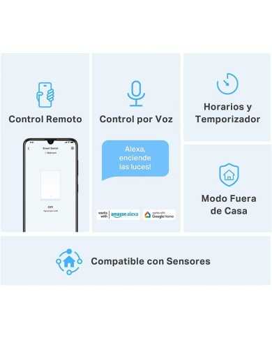 INTERRUPTOR LUZ TP-LINK TAPO S220 WIFI