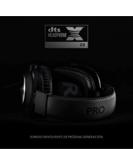 AURICULARES + MICROFONO LOGITECH G PRO X USB BLACK