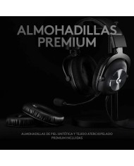AURICULARES + MICROFONO LOGITECH G PRO X USB BLACK