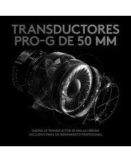 AURICULARES + MICROFONO LOGITECH G PRO X USB BLACK