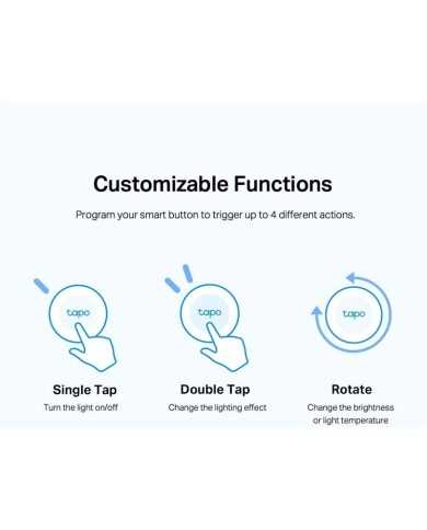 BOTON INTELIGENTE TP-LINK TAPO S200B WIFI