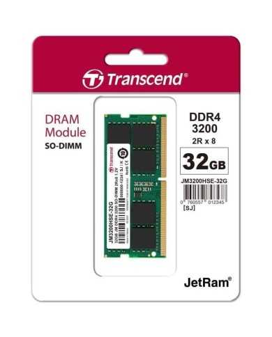MEMORIA SODIMM 32GB TRANSCEND DDR4 3200MHZ