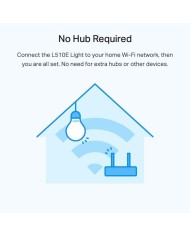 BOMBILLA INTELIGENTE E27 TP-LINK LED 2700K BLANCO AJUSTA WIFI