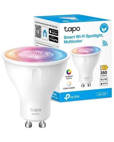 BOMBILLA INTELIGENTE GU10 TP-LINK LED MULTICOLOR 6500K BLANCO AJUSTA WIFI BOMBILLA INTELIGENTE GU10 TP-LINK LED MULTICOLOR 6500K BLANCO AJUSTA WIFI