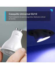 BOMBILLA INTELIGENTE GU10 TP-LINK LED MULTICOLOR 6500K BLANCO AJUSTA WIFI