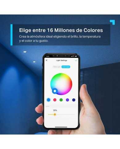 BOMBILLA INTELIGENTE GU10 TP-LINK LED MULTICOLOR 6500K BLANCO AJUSTA WIFI