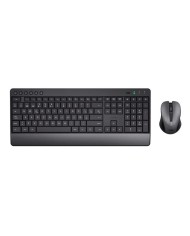 TECLADO + RATON TRUST TREZO WIRELESS BLACK ECO