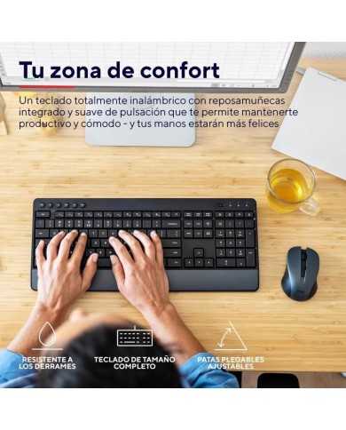 TECLADO + RATON TRUST TREZO WIRELESS BLACK ECO TECLADO + RATON TRUST TREZO WIRELESS BLACK ECO