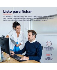 TECLADO + RATON TRUST TREZO WIRELESS BLACK ECO