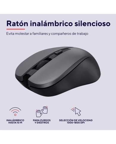 TECLADO + RATON TRUST TREZO WIRELESS BLACK ECO TECLADO + RATON TRUST TREZO WIRELESS BLACK ECO