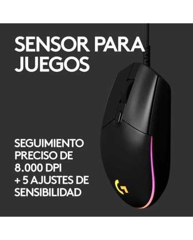 RATON LOGITECH G203 LIGHTSYNC RGB USB BLACK RATON LOGITECH G203 LIGHTSYNC RGB USB BLACK