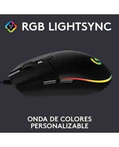 RATON LOGITECH G203 LIGHTSYNC RGB USB BLACK RATON LOGITECH G203 LIGHTSYNC RGB USB BLACK