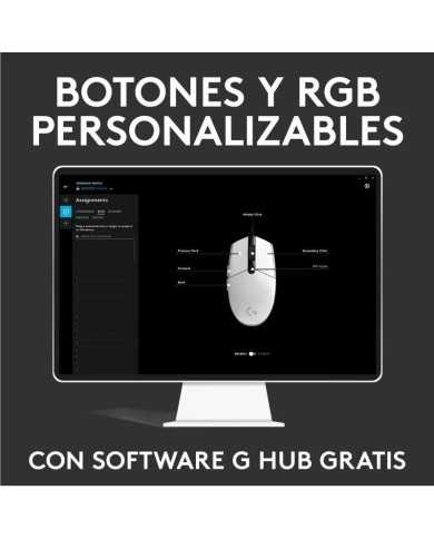 RATON LOGITECH G203 LIGHTSYNC RGB USB BLACK RATON LOGITECH G203 LIGHTSYNC RGB USB BLACK