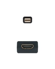 ADAPTADOR NANOCABLE MINI DP A HDMI MINIDP/M-HDMI/H 15CM