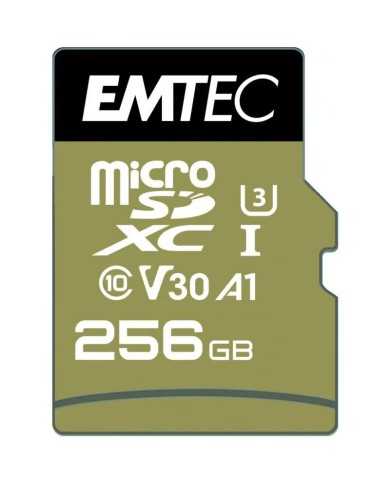 MEMORIA MICRO SD 256GB EMTEC SPEEDIN PRO C10 + ADAPTADOR SD MEMORIA MICRO SD 256GB EMTEC SPEEDIN PRO C10 + ADAPTADOR SD