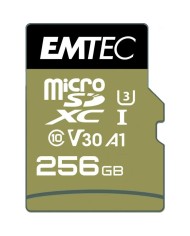 MEMORIA MICRO SD 256GB EMTEC SPEEDIN PRO C10 + ADAPTADOR SD